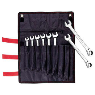 Zestaw kluczy płaskich z...